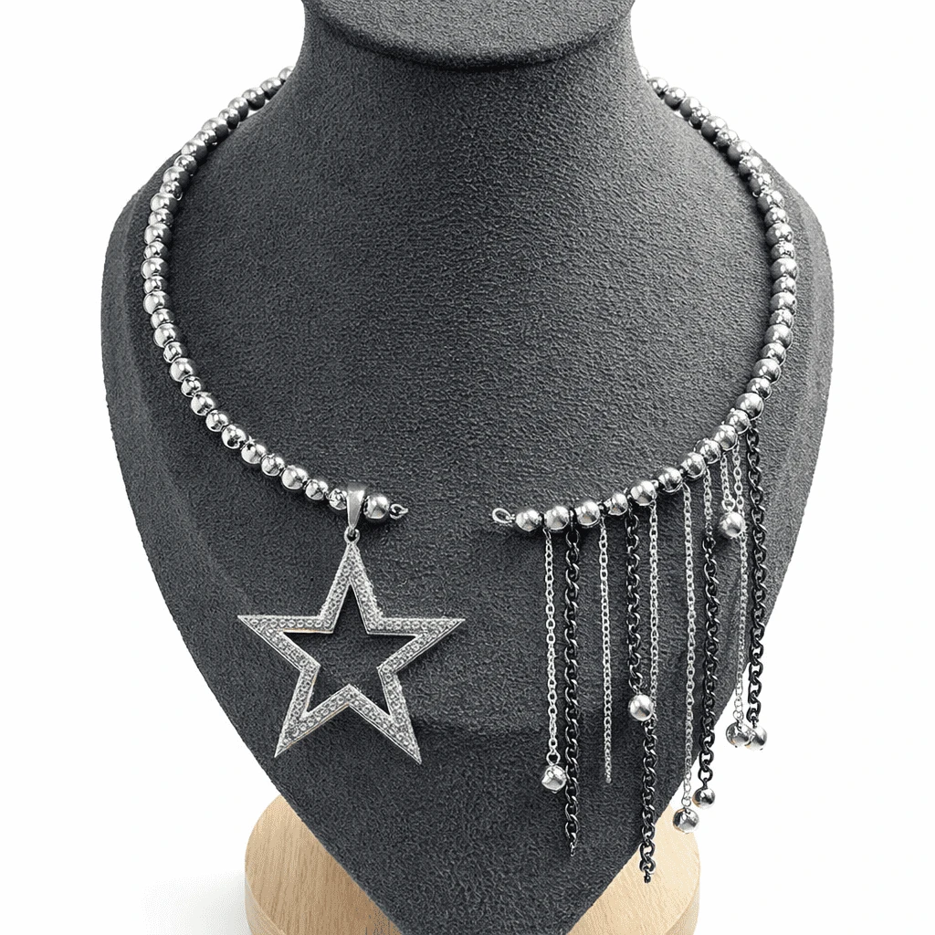 Deep silver star